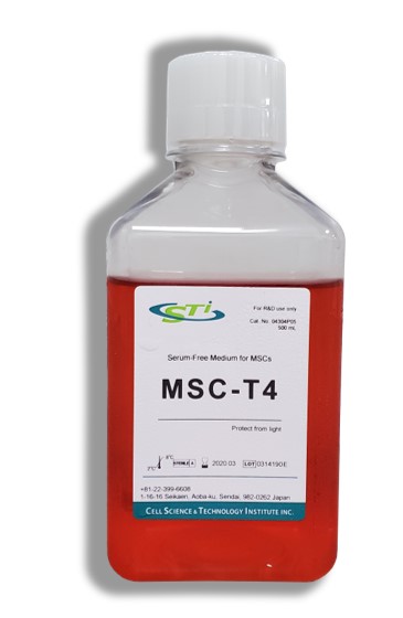 MSC-T4人类间充质干细胞无血清培养基